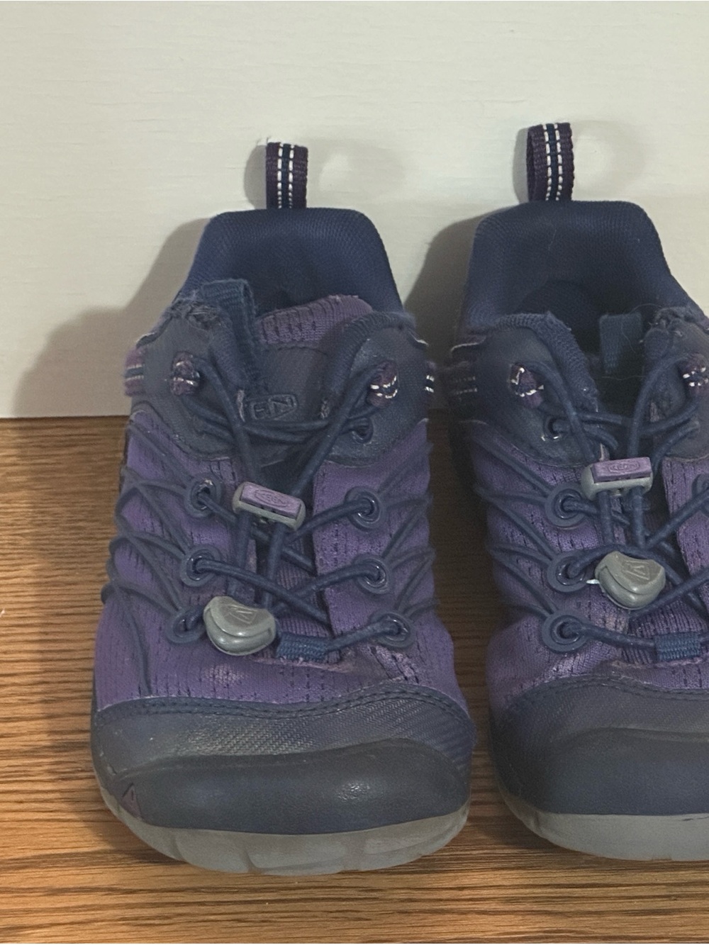Keen Kids Purple and Navy Quick-Lace Athletic Sneakers